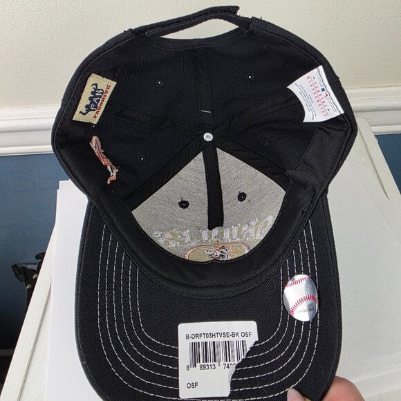 MLB Fan Favorite Baltimore Orioles Embroidered Black Cap Hat One Size NWT - Picture 5 of 8